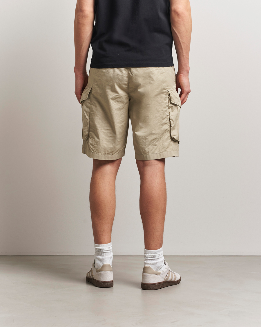 Parajumpers Edmund Garment Dyed Twill Cargo Shorts Asparagus