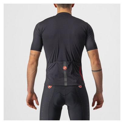 Maillot Manches Courtes Castelli Classica Noir