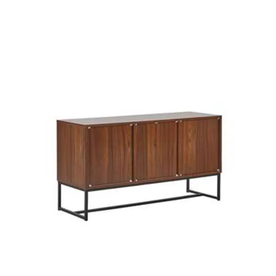 NUEVA - Sideboard - Wit/Donkerbruin - MDF