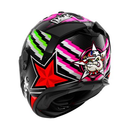 Casque Shark SPARTAN GT CARBON - REDDING - Noir / Rouge