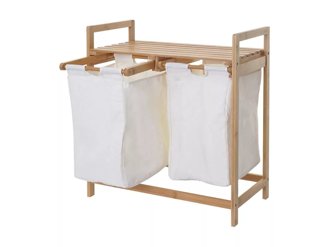 Collecteur de linge MCW-B83, blanc