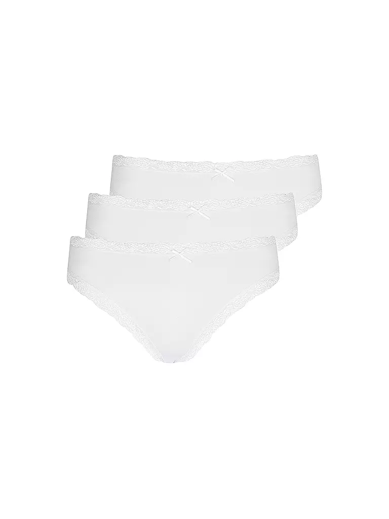 NINA VON C Jazzpants 3er-Pkg. weiss