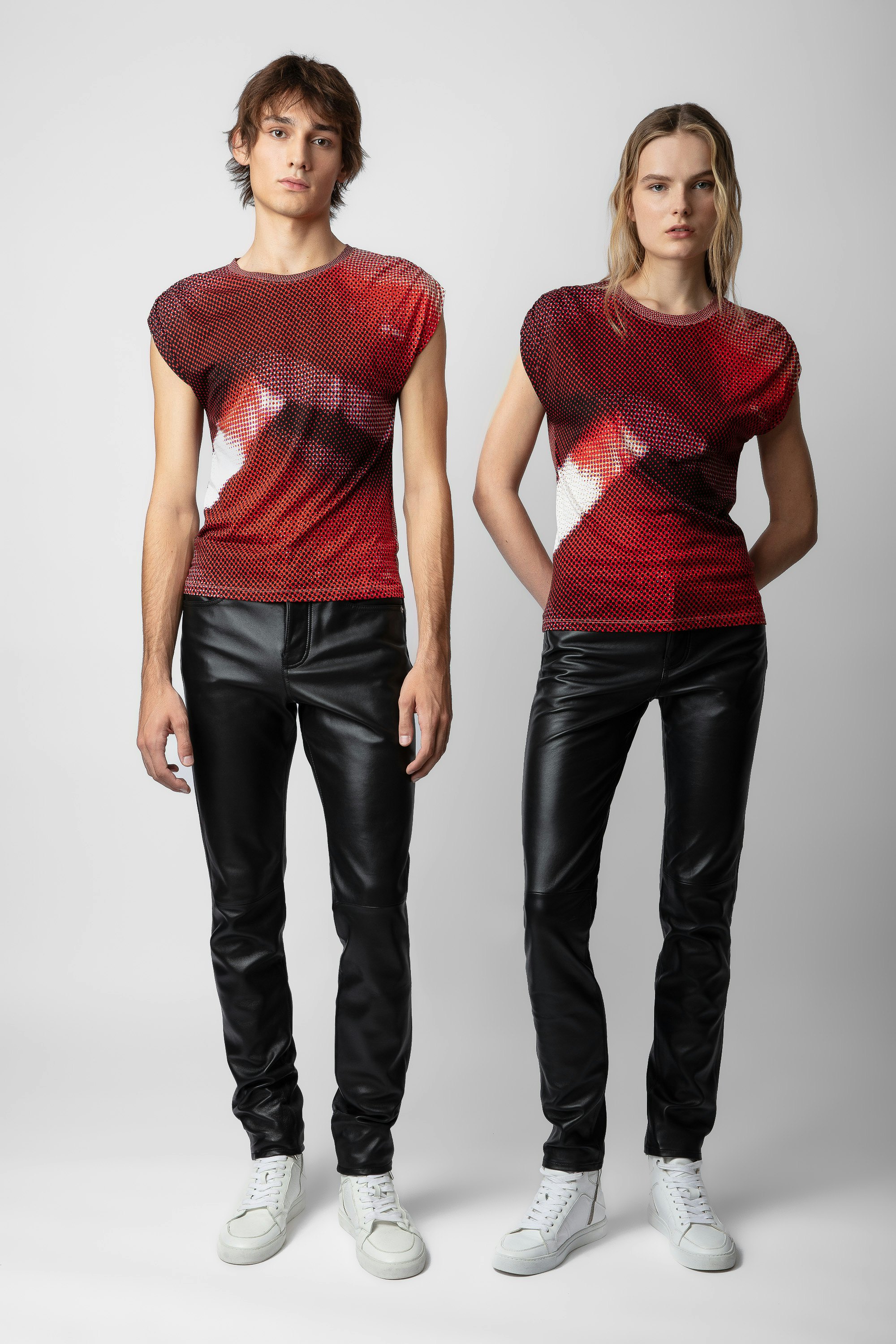 Pantalon Leather David Cuir