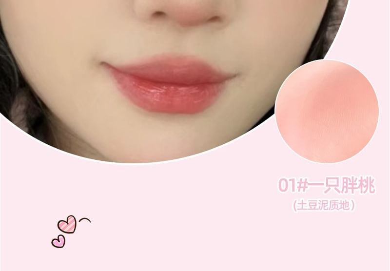 Gege Bear - Kleurrijke zoete blush klei - 4 kleuren