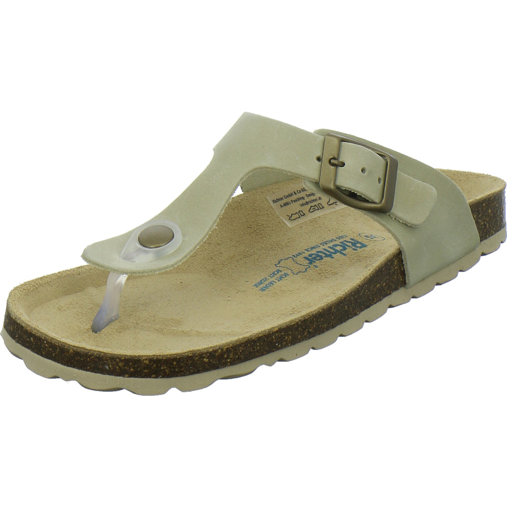 Richter Pantoletten Unisex - Kinder Beige