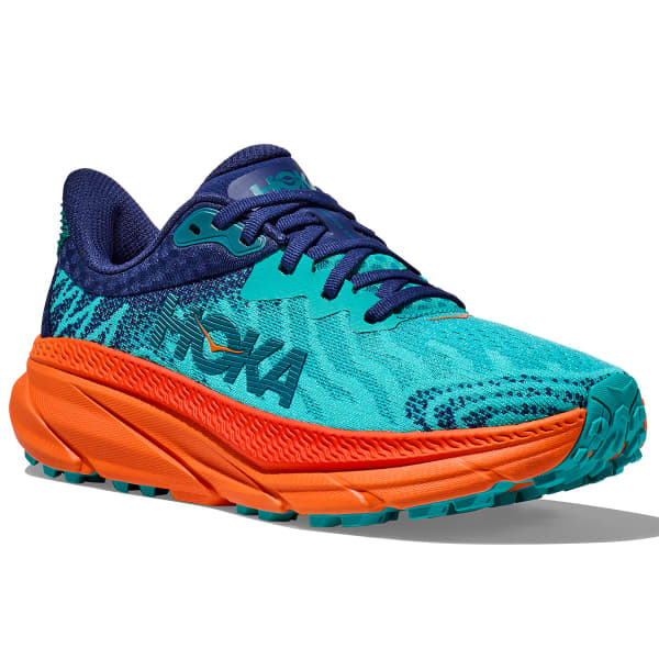 Chaussure trail HOKA ONE ONE CHALLENGER 7 W CERAMIC/VIBRANT ORANG