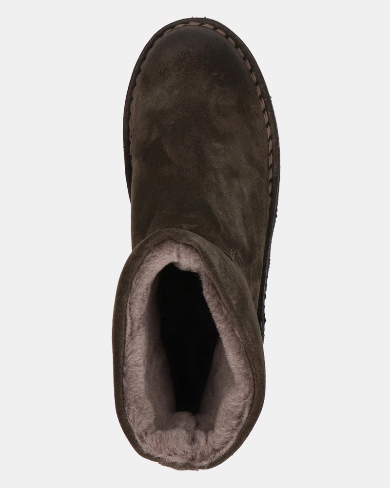 Shabbies Amsterdam Gevoerde boots  - bruin