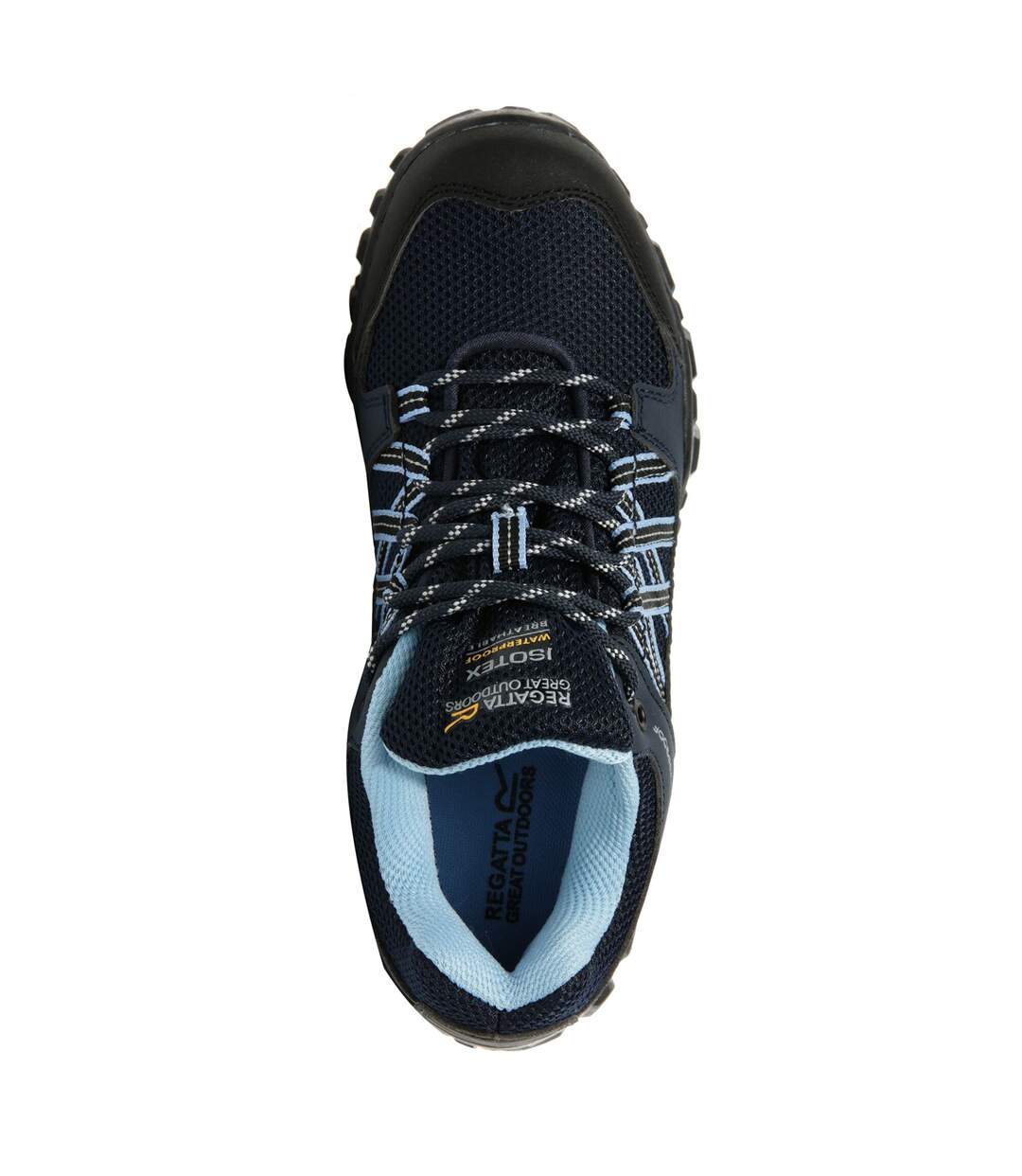 Regatta - Chaussures de marche EDGEPOINT - Femme (Noir/bordeaux) - UTRG4551