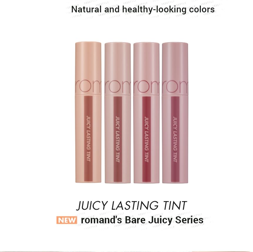romand - Juicy Lasting Tint Bare Juicy Series - 4 Kleuren
