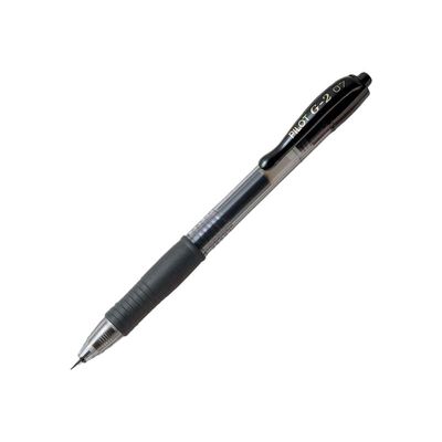 Pilot G-2 - Roller encre gel rétractable - 0,7 mm - noir