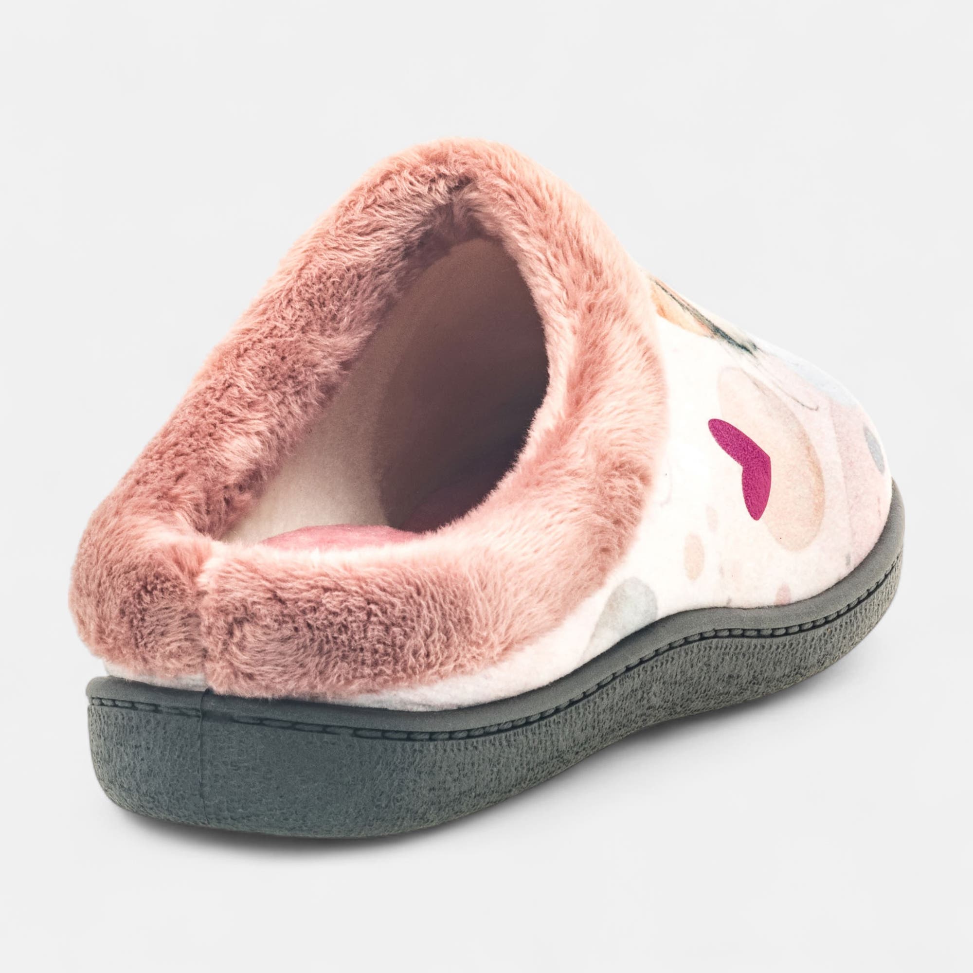 Pantoufles mules Femme rose
