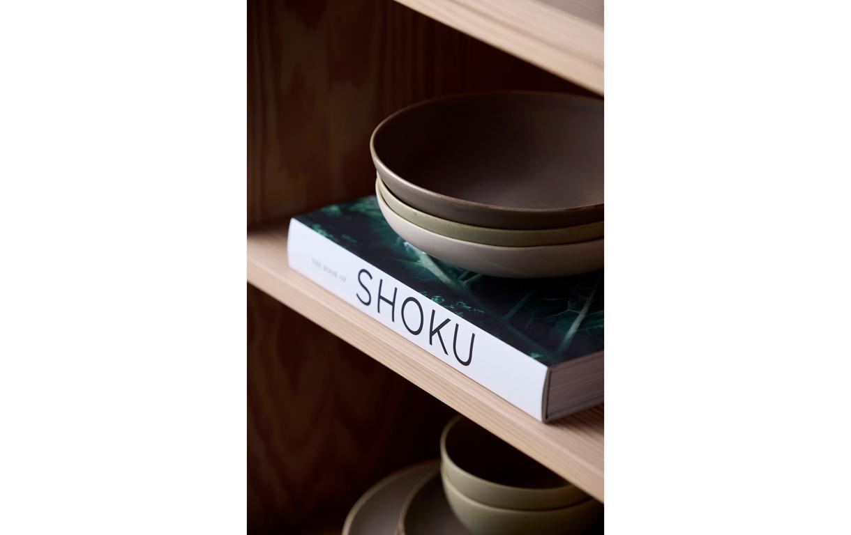 Suppen- & Pastateller Shoku Ø 21 cm, 6 Stück, BeigeEssteller-Set