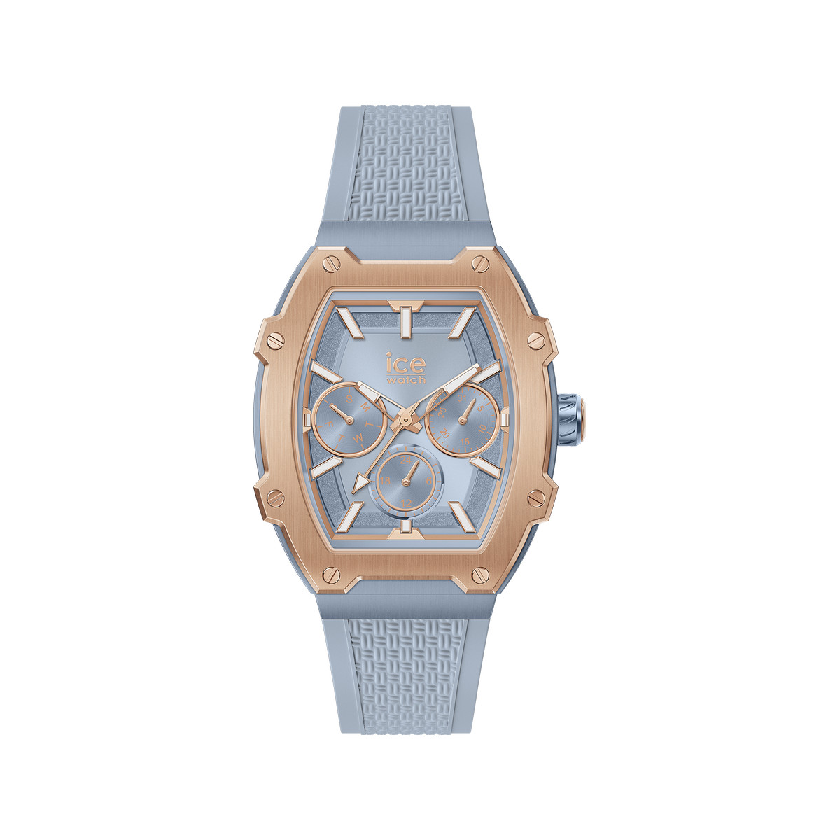 Montre ICE WATCH Ice boliday femme bracelet silicone bleu
