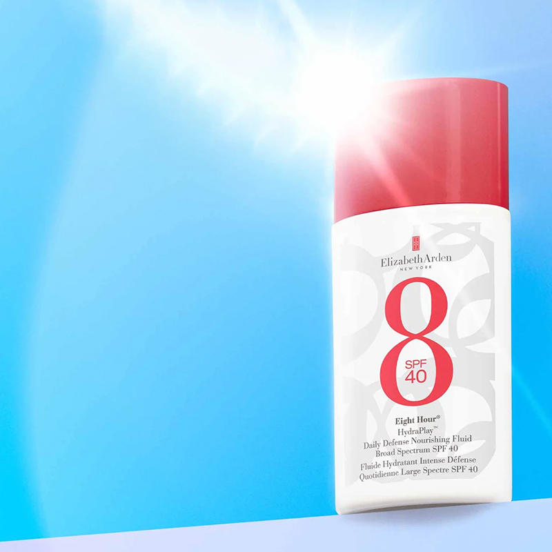 Elizabeth Arden - Eight Hour - HydraPlay - Daily Defense Nourishing Fluid - SPF40, 50ml