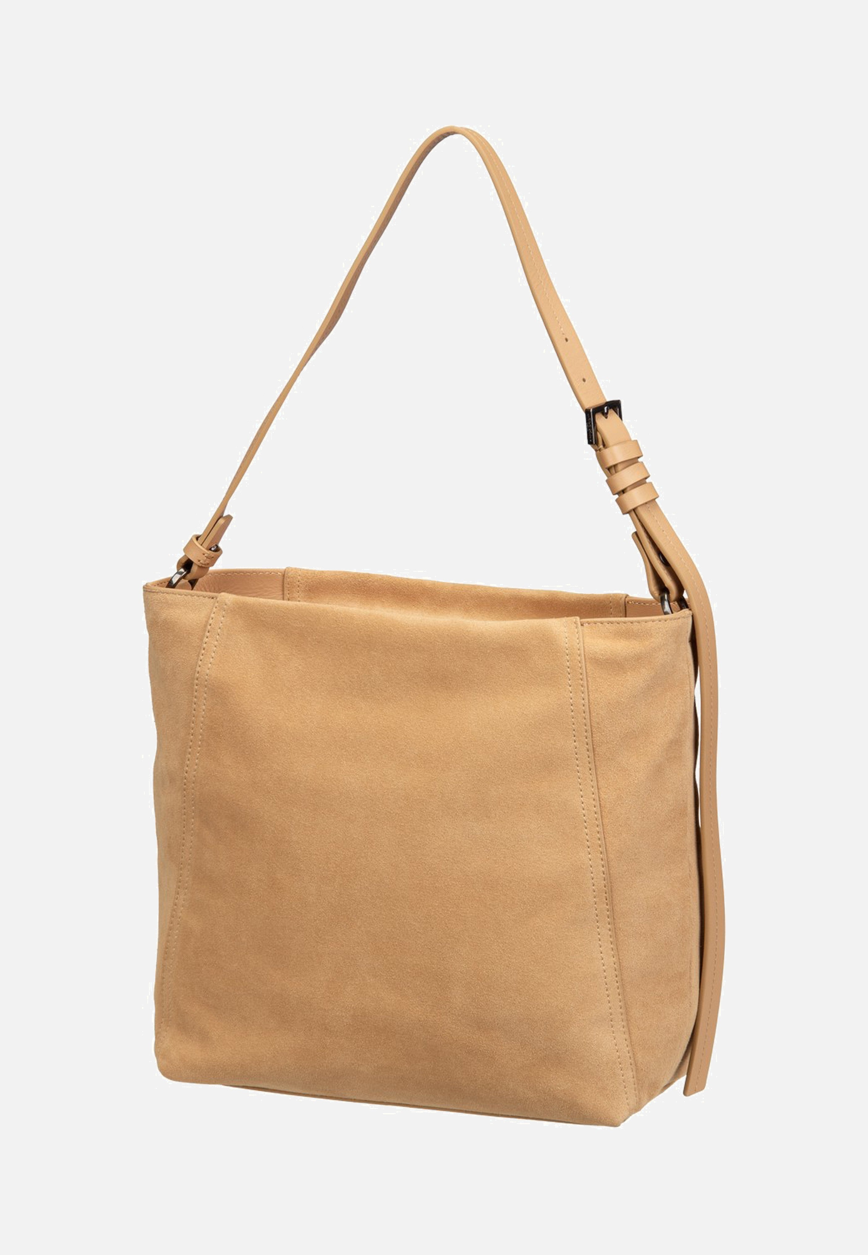 Chudy Hobo M Hydro Suede Light Tan Suede - Hobo Bag