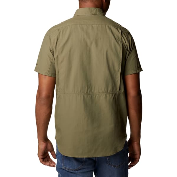 COLUMBIA SILVER RIDGE 2.0 SHORT SLEEVE SHIRT STONE GREEN