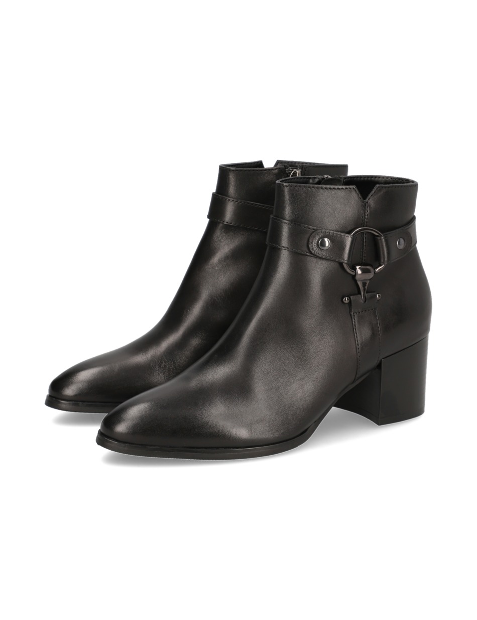 Glattleder Stiefelette