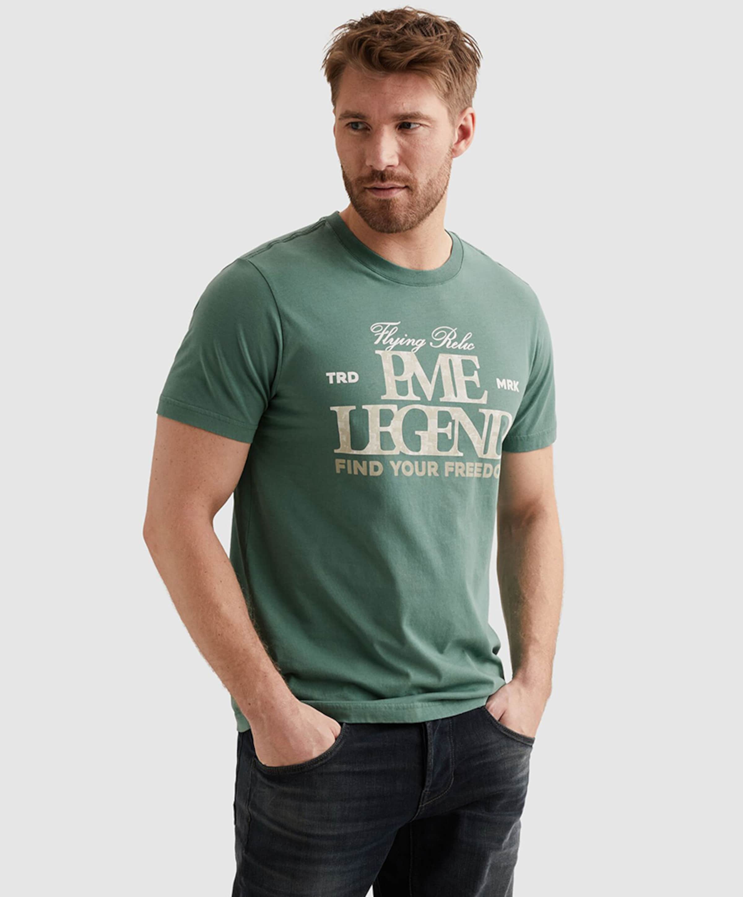 PME Legend Heren T-shirt groen