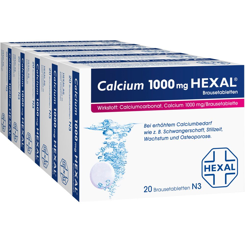 Calcium 1000 mg HEXAL®