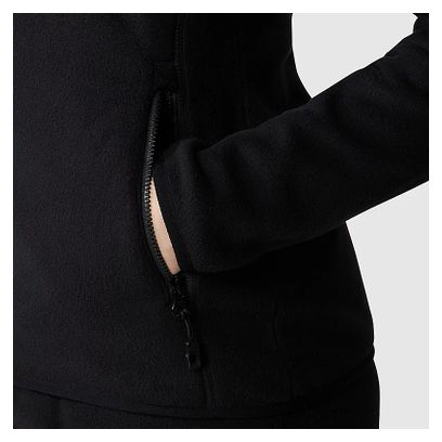 Veste Polaire Femme The North Face 100 Glacier Full Zip Noir