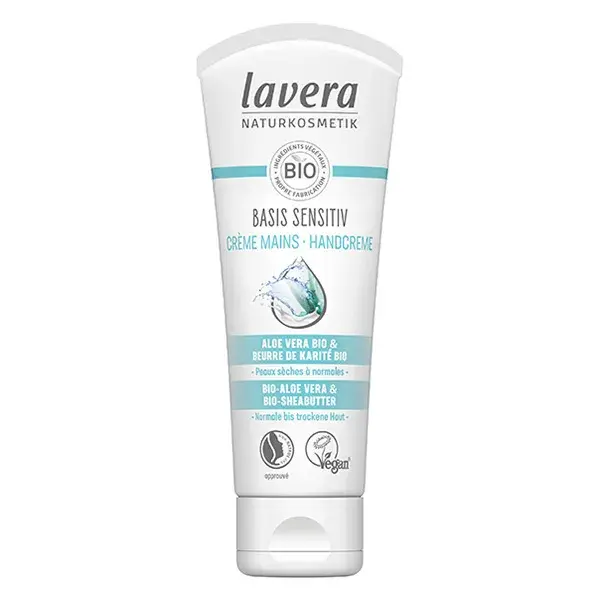 Lavera Creme mains Basis Sensitiv 75 ml