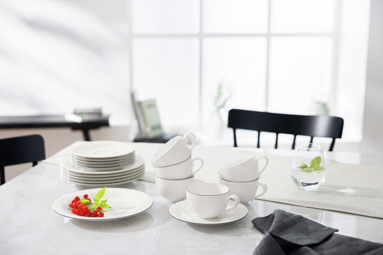 Villeroy & Boch Kaffeeservice 18tlg. GREY LINES