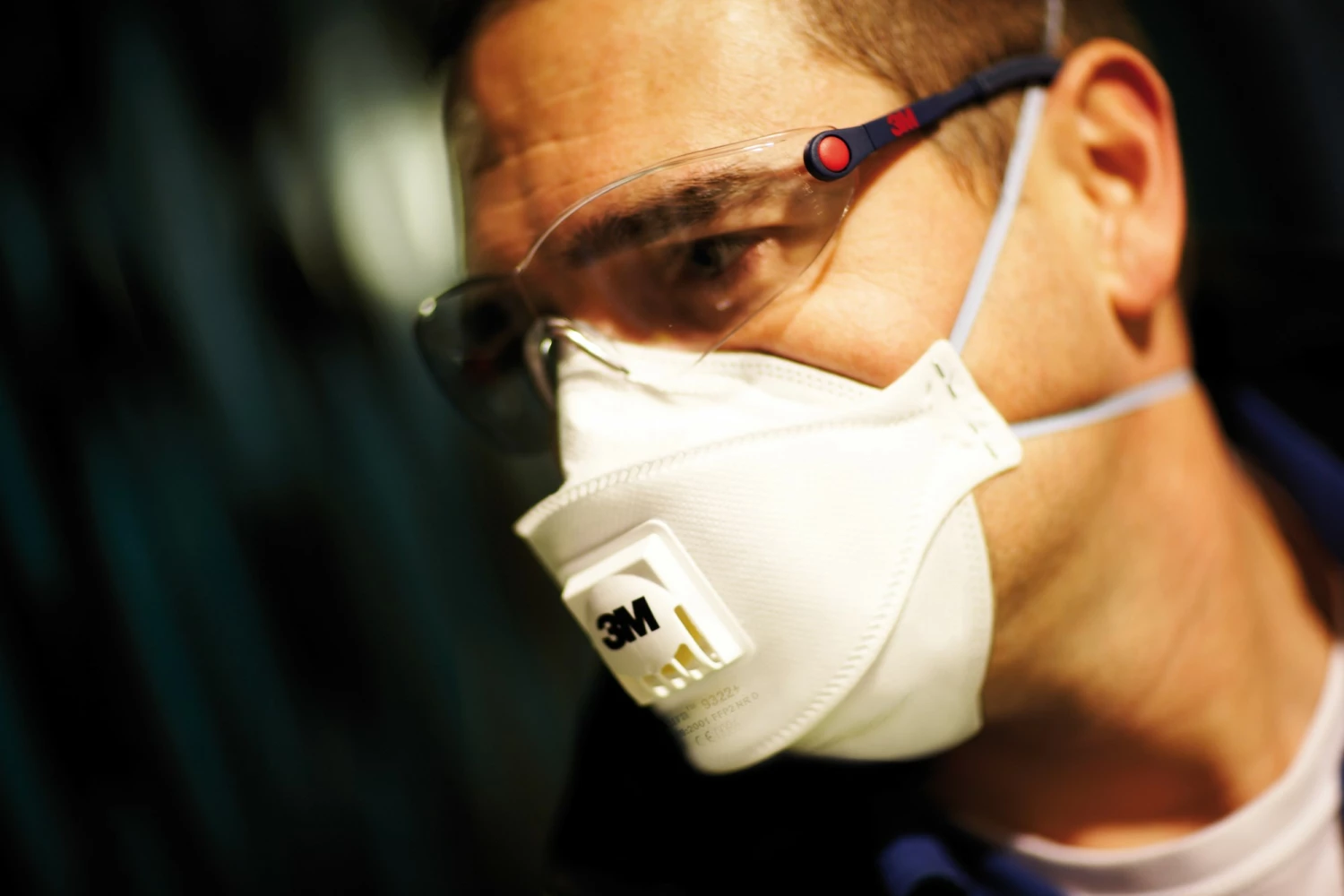 3M 9322  Aura Stofmasker - FFP2 - Onderhoudsvrij - Plooibaar - Met uitademventiel