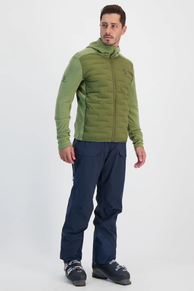 SCOTT Defined Warm Hybrid Hoodie Herren Midlayer
