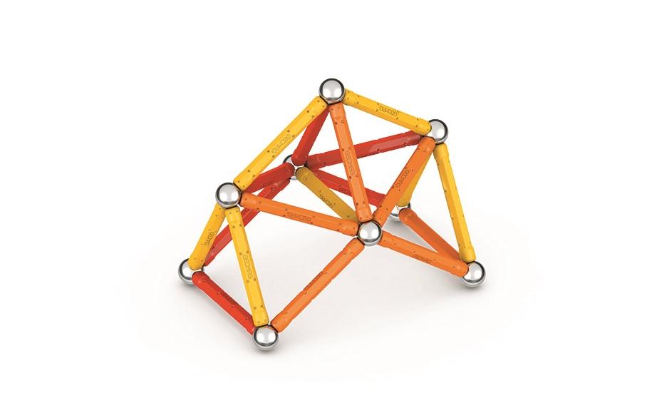 Baukasten Classic Green Line 42 TeileMagnetisches Konstruktionsspielzeug für Kinder