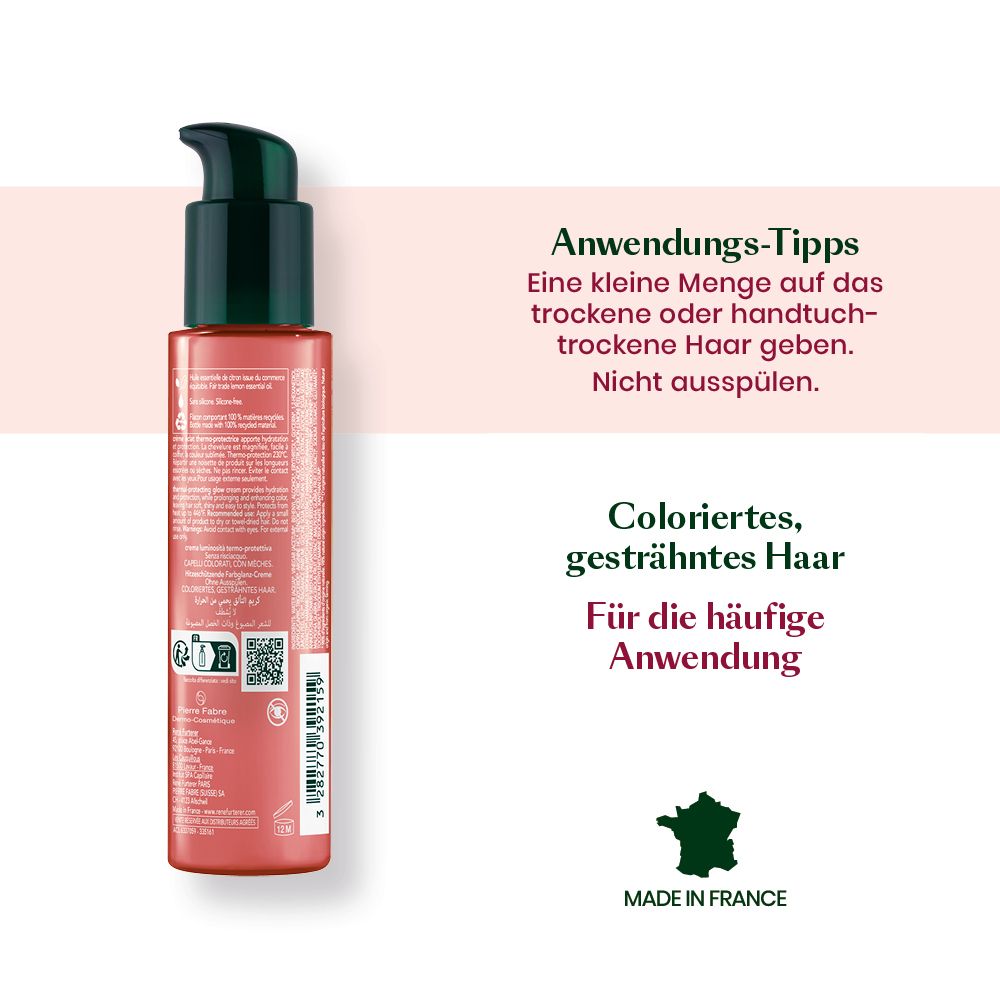 RENE FURTERER Color Glow Hitzeschützende Farbglanz-Creme- für coloriertes, gesträhntes Haar