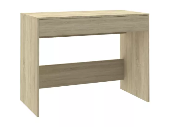 Bureau Chêne sonoma 101x50x76,5 cm Bois d'ingénierie