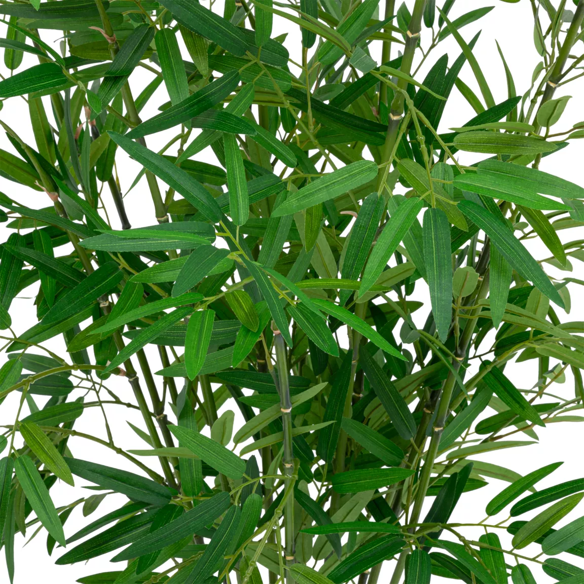Plante artificielle avec pot tressé (H100 cm) Bambou Ly