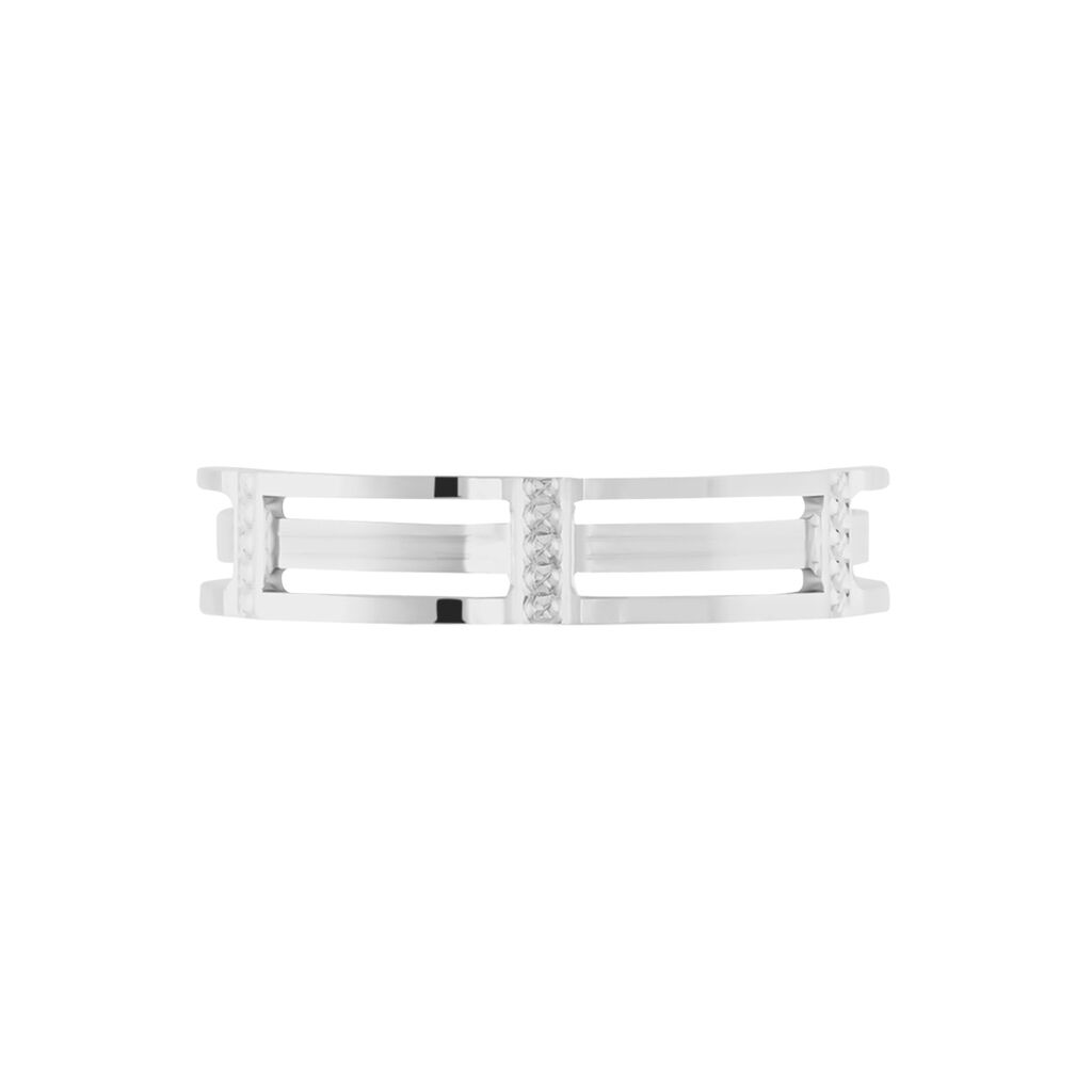 Alliance Luna Diamantee Ajouree Or Blanc