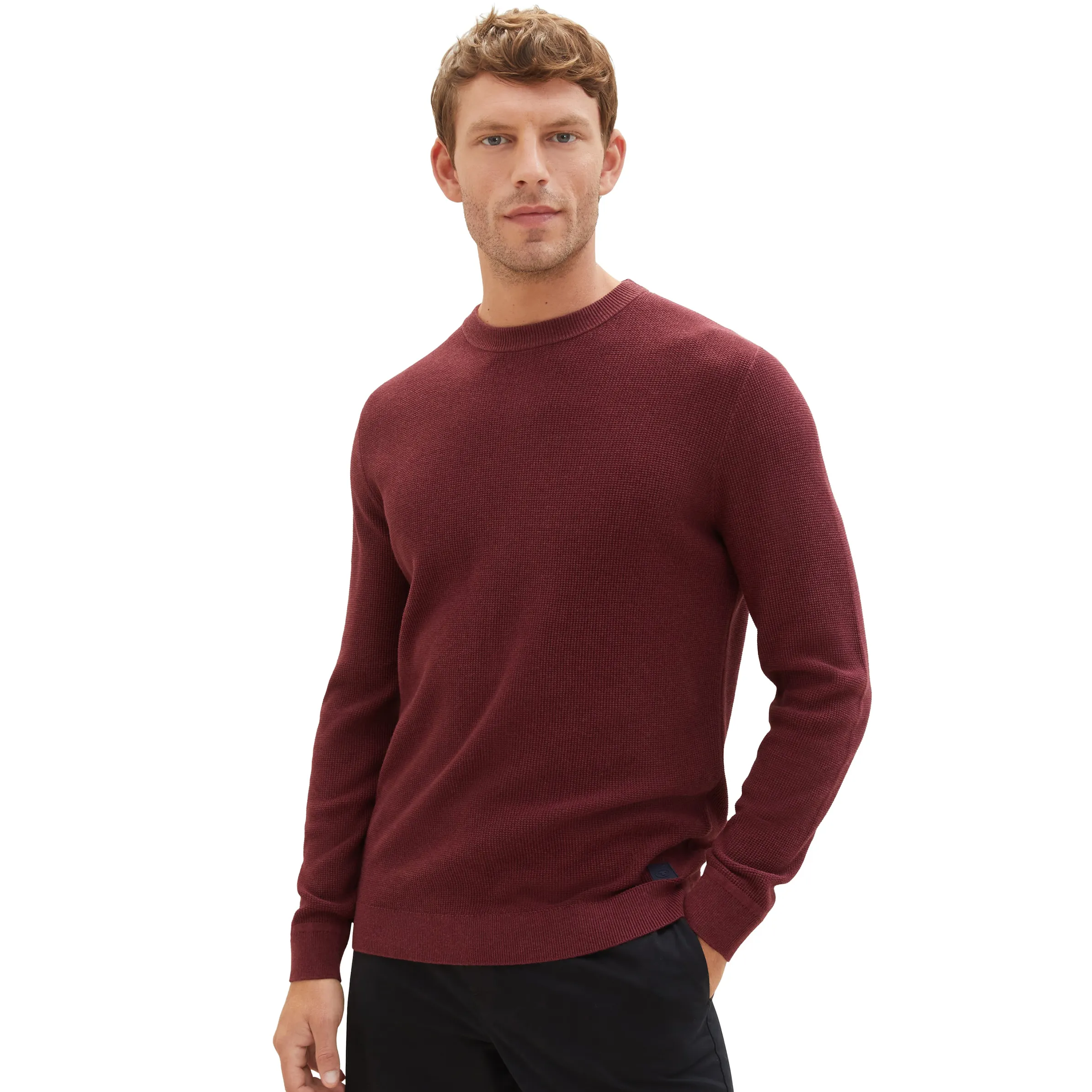 Herren Pullover mit Struktur