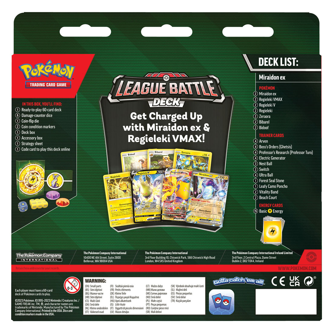 Pokemon TCG League Battle Deck