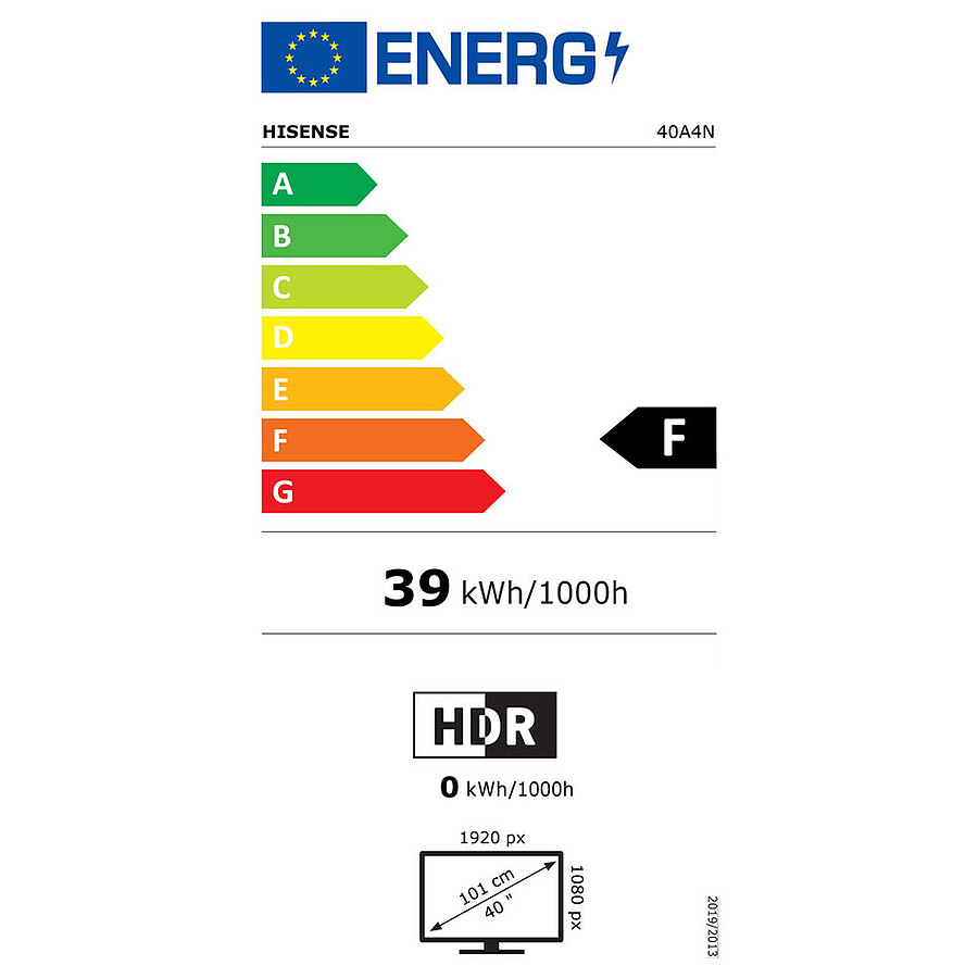 Hisense 40A4N - TV Full HD - 101 cm