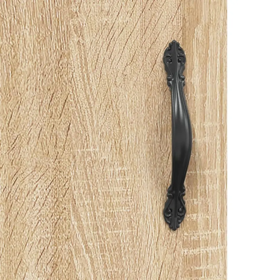 vidaXL - Dressoir - Bruin - Bewerkt hout