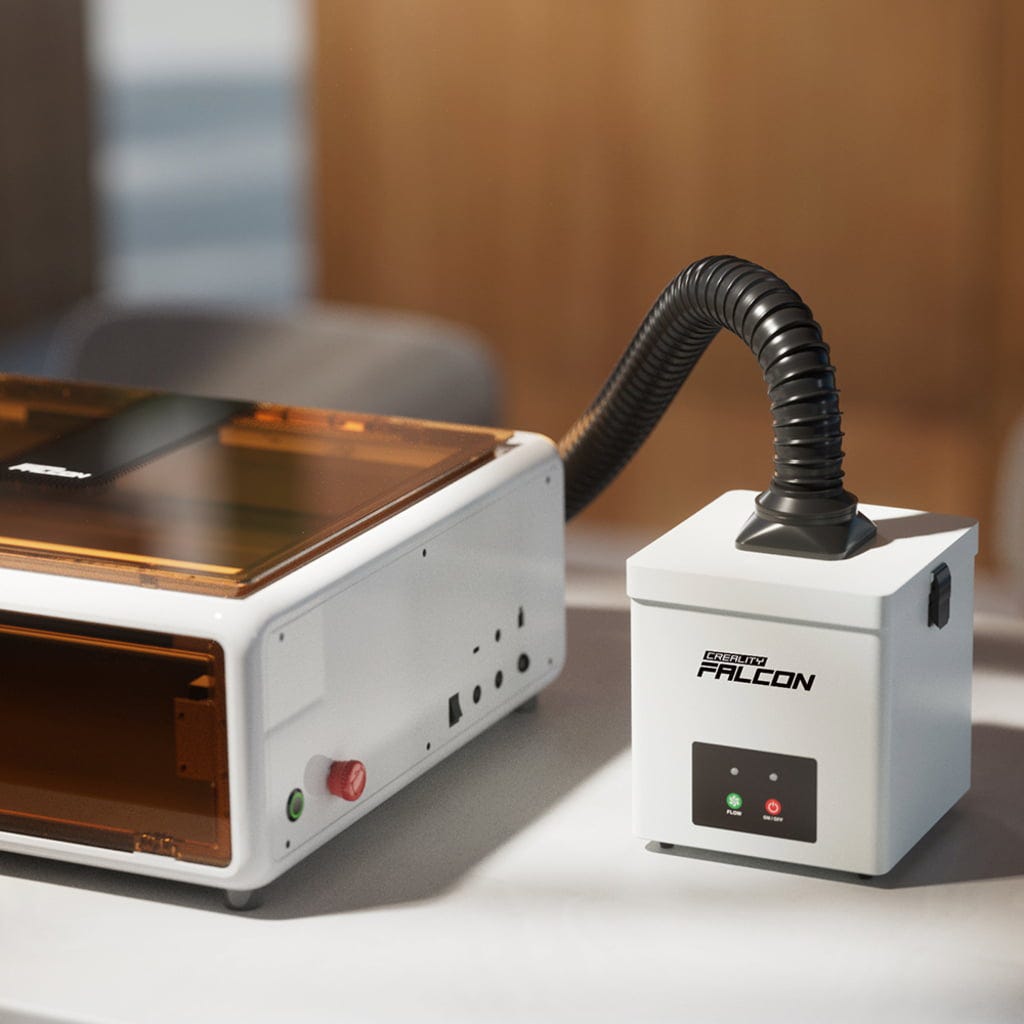 Creality  Falcon Smoke Purifier YW45    Saubere Luft für deinen Falcon Lasercutter