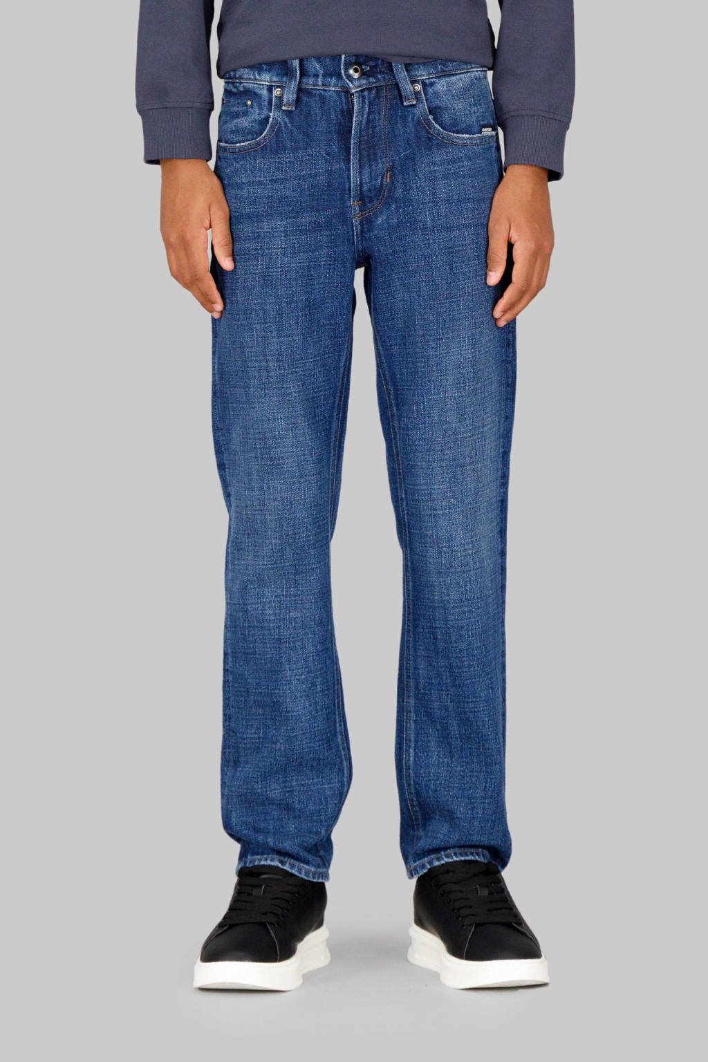 G-STAR straight leg jeans medium blue denim