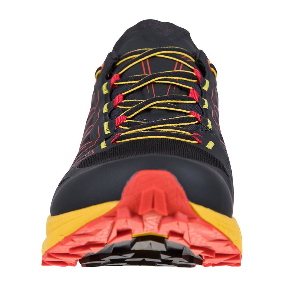 La Sportiva JACKAL - Chaussures de trail Homme black/yellow