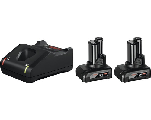 Bosch Starterset 12V, 6.0Ah Li accu's + lader