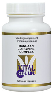 Vital Cell Life Mangaan L-Arginine Complex Capsules 100CP