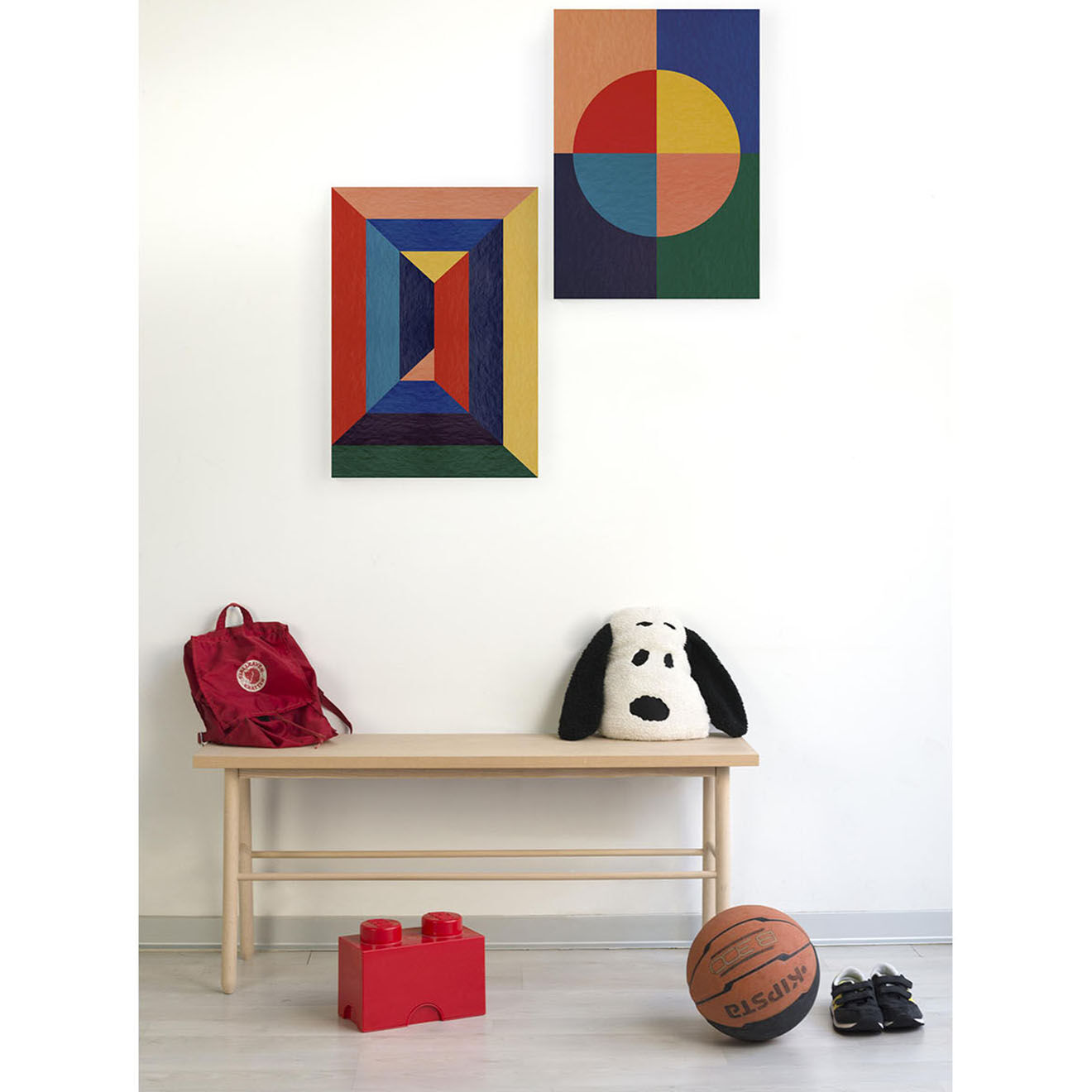 Really Nice Things Toile Cercles - 60x40 cm