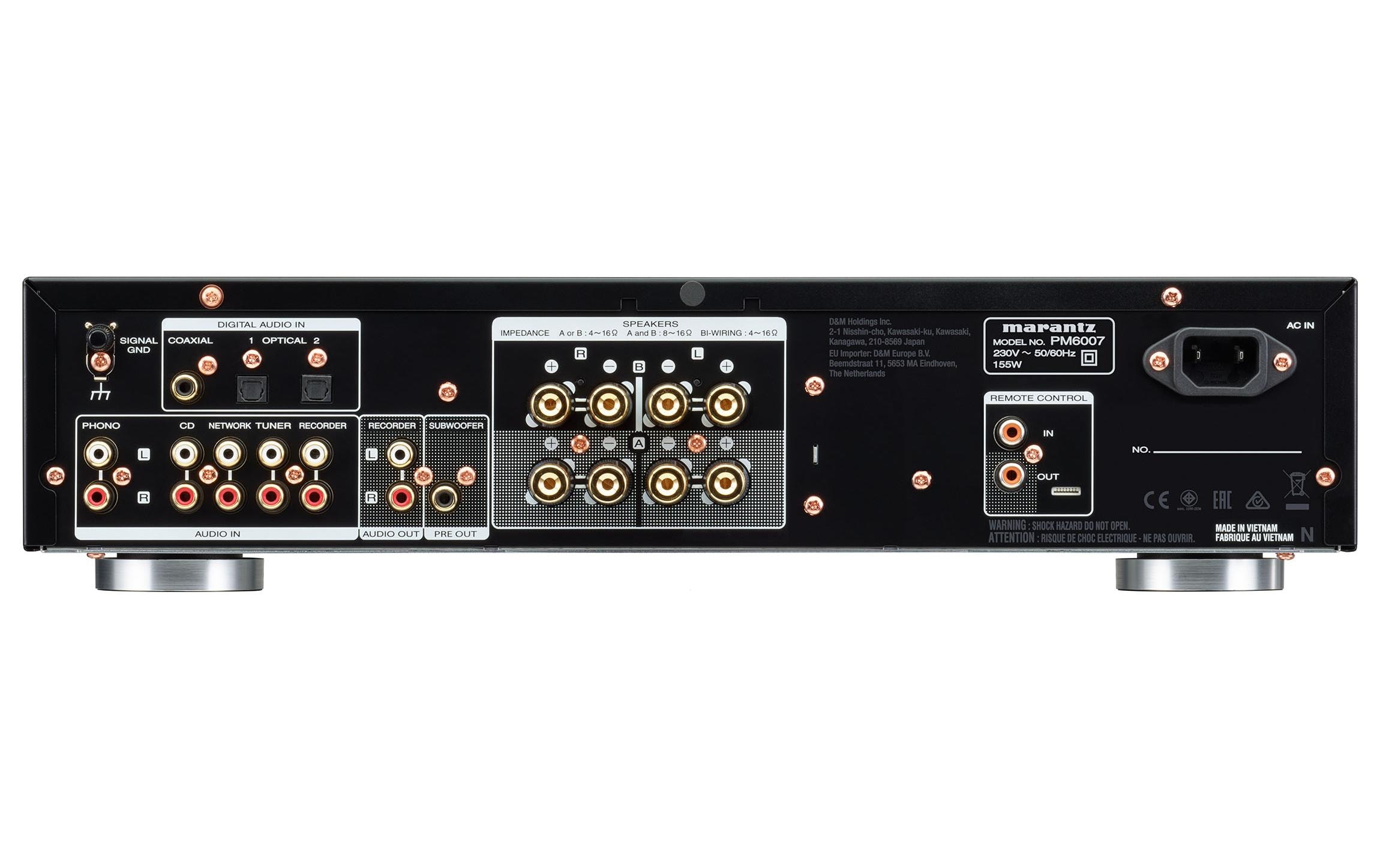 Stereo-Verstärker PM6007 Schwarz<br>Vollverstärker mit Digitaleingängen