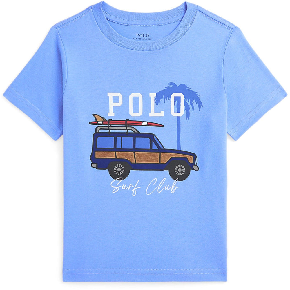 Køb Polo Ralph Lauren Harbor Island Blue Boy T-Shirt