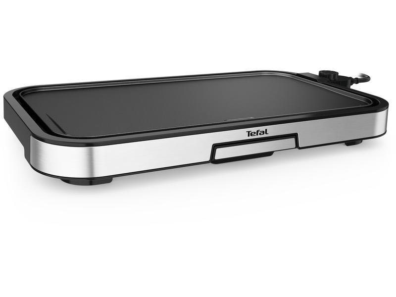 Tefal Plancha Giant CB631D 2300 W Extra grosser Tischgrill mit antihaftbeschichteter Grillplatte