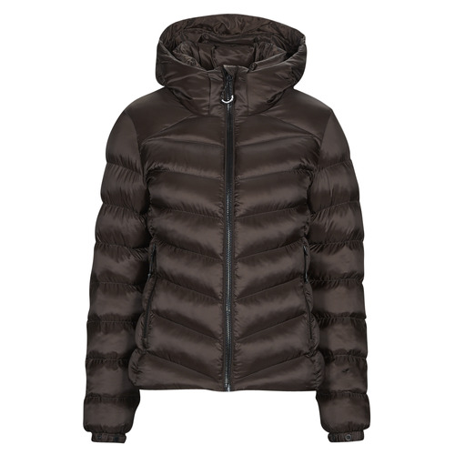 Superdry - HOODED FUJI PADDED JACKET - Marron