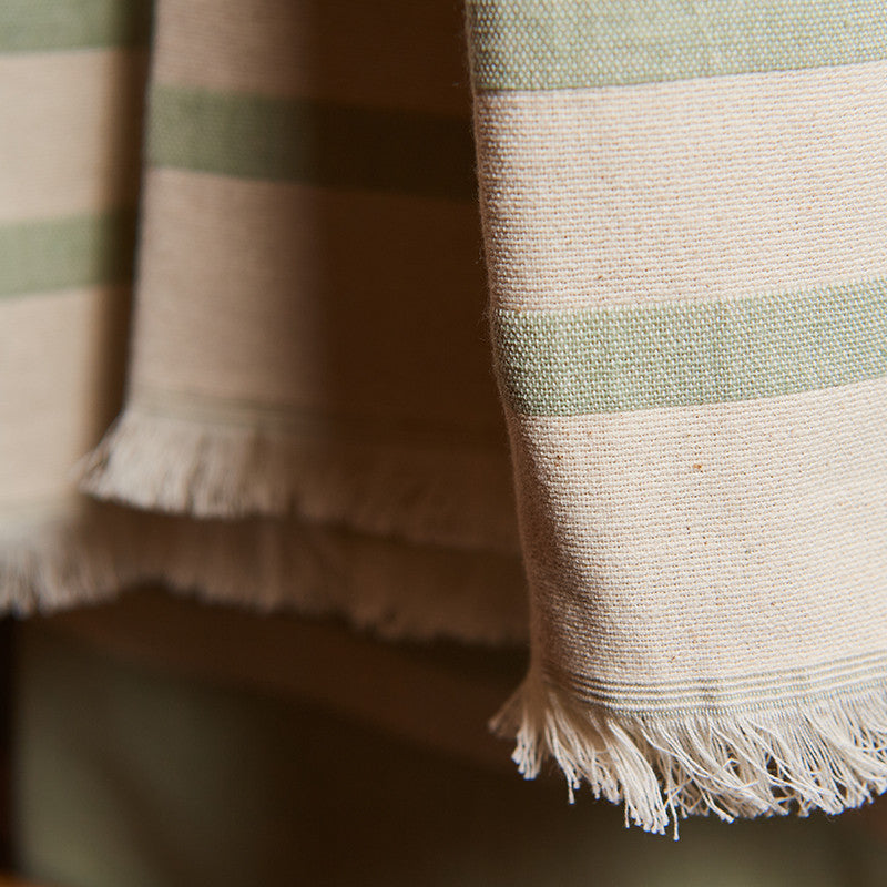Cavoli Strandtuch Off White, Sage 90x160 cm