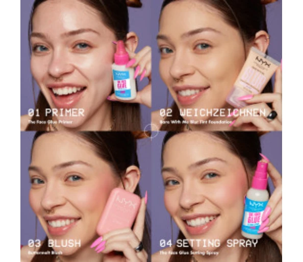 NYX Professional Makeup The Face Glue Extreme Hold Make-up Setting Spray