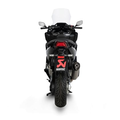 Silencieux Akrapovic Titane embout Carbone - Gris